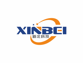 新北科技科技感十足的logo设计