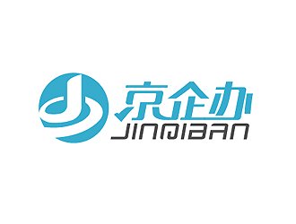 京企办logo设计:简约现代的企业品牌标识