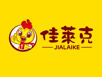 创意卡通风格的佳莱莱克logo设计