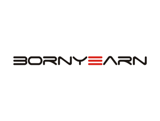 创新与活力的logo设计:BornYearn品牌标识