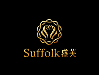 奢华典雅的Suffolk盛芙logo设计