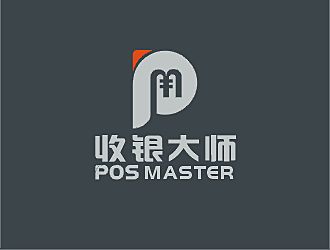 简约现代的收银大师logo设计