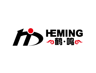 鹤鸣品牌logo设计:简约大气的视觉标识