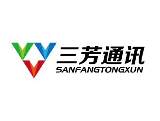 三芳通讯logo设计:现代与科技的完美融合
