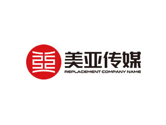 美亚亚传媒Logo设计:现代与传统融合的视觉标识