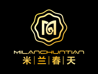 米兰春天logo设计:奢华与现代的完美融合