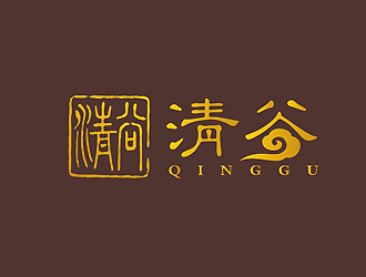 清谷logo设计:古典与现代的完美融合