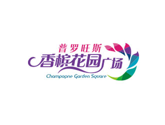普罗旺斯香槟花园广场logo设计