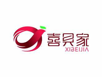 喜贝佳logo设计:现代与温馨的完美结合