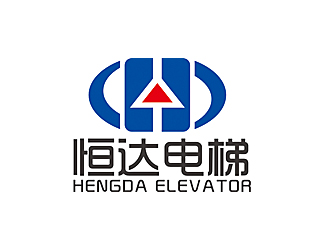 恒达达电梯logo设计:简约现代与行业特色的完美融合