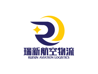 瑞新航空航空物流logo设计