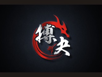 传统与现代结合的logo设计:龙纹剑意