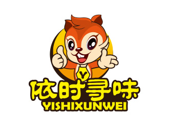 创意卡通风格的logo设计,适用于美食与儿童行业