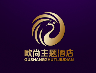 欧尚主题酒店logo设计:奢华与现代的完美融合
