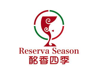 logo设计:优雅四季品牌标识