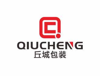 简约大气的丘城包装logo设计