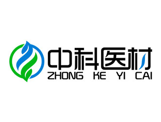 中科医药材logo设计:绿色健康与科技融合