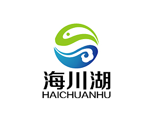 海川川湖logo设计:绿色生态与现代科技的完美融合