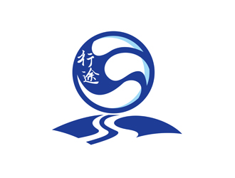行途logo设计:清新自然与科技感的完美融合