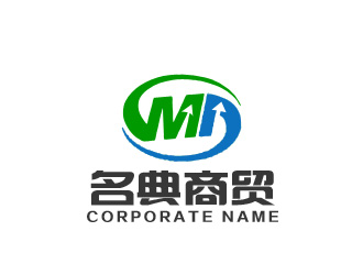 名典商贸logo设计:简约现代与商务气息的完美结合