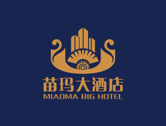 苗玛大酒店logo设计:融合传统与现代的视觉艺术
