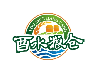 创意生态农业logo设计:绿色与丰收的象征