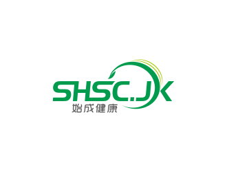 SHSCC.JK 始成健康:绿色健康与科技融合的logo设计