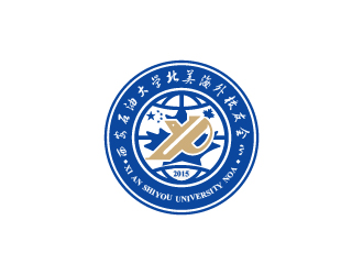 陕西石油大学logo设计:现代与传统融合的视觉标识