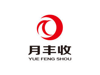 简约大气的品牌logo设计:月丰丰收