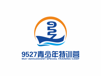 9527青少年特训营logo设计:青春与成长的象征