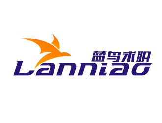 蓝马求职logo设计:简约现代与行业特色完美融合