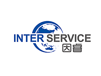 因睿国际服务:简约大气的logo设计