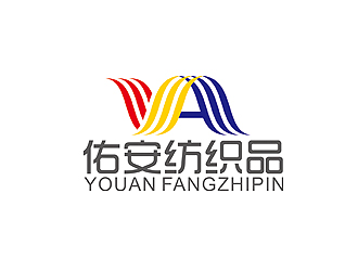 创意多彩纺织品品牌logo设计