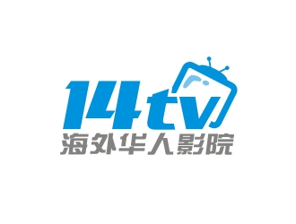 14tv海外华人影院logo设计