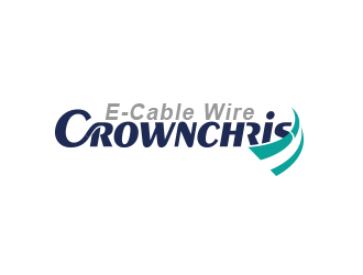 E-Cable Wire Crownchris: 现代化与专业感的logo设计