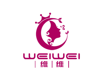 优雅女性形象的logo设计,展现精致与时尚