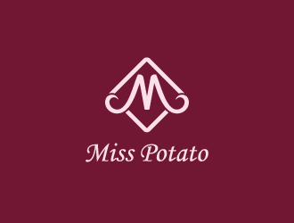 简约优雅的Miss Potato品牌logo设计
