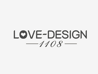 LOVE-DESIGN品牌logo设计:简约与情感的完美融合