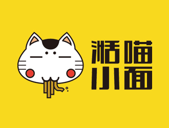创意logo设计:活泼猫咪形象与品牌名称的完美结合