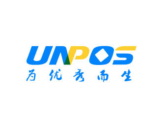UNPOS logo设计:现代科技与创新的完美融合