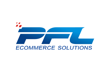 PFL电子商务解决方案的现代logo设计