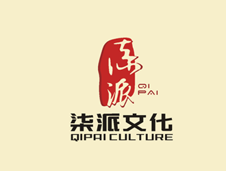 柒派文化logo设计:传统与现代的完美融合