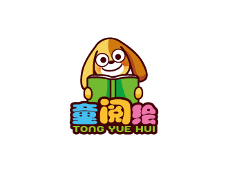 童阅绘绘:创意童趣logo设计