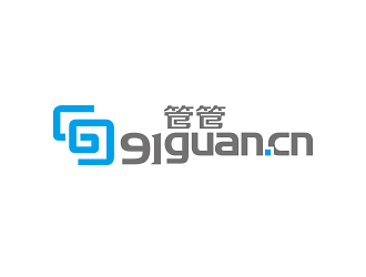 简约现代的'管管'logo设计