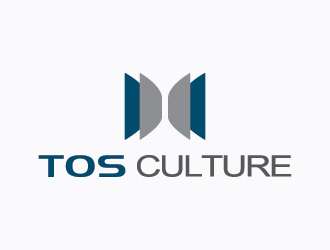 简约现代的TOS Culture Logo设计