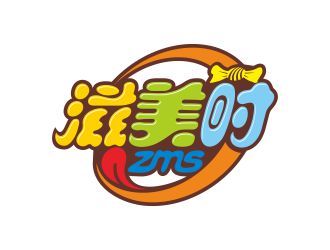 创意十足的'滋美时'logo设计