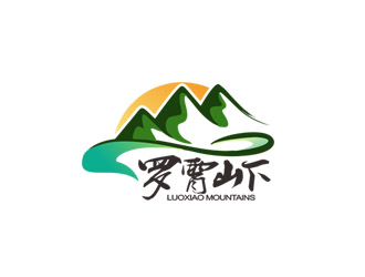 罗霄山下logo设计:自然与文化的完美融合