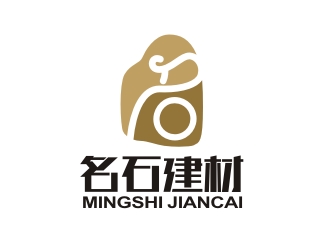 名石建材logo设计:稳重与创新的完美结合