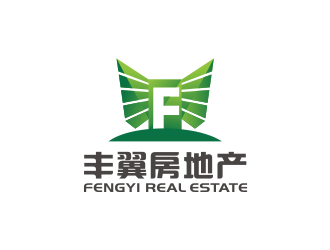 丰翼房地产logo设计:现代与自然的完美融合