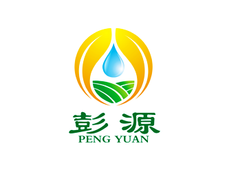 彭源源logo设计:绿色生态与现代科技的完美融合